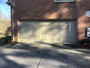 off white garage door off white garage door