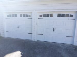 white garage door with window white garage door with window
