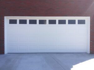 white garage door with windows white garage door with windows