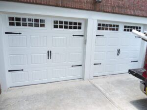 white garage door with window white garage door with window